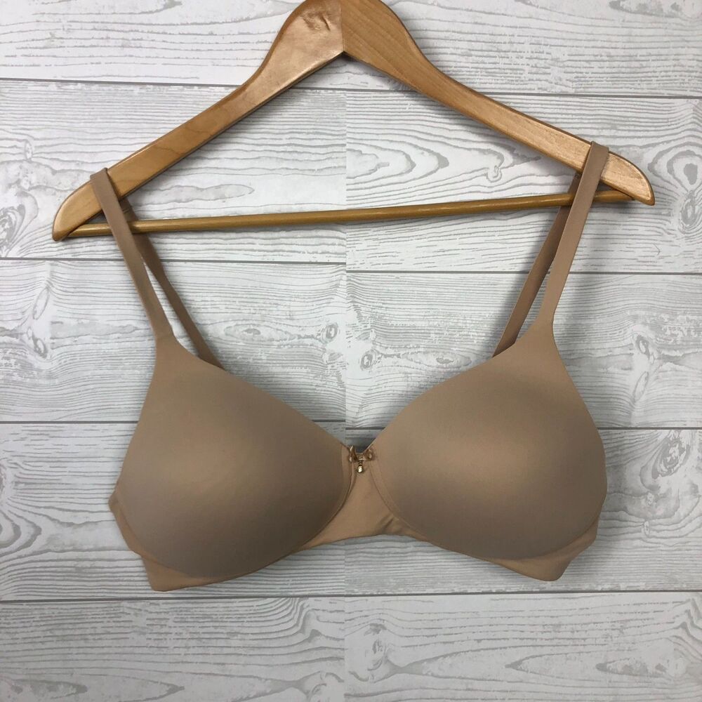 Soma Embraceable Wireless Bra Women's Size 38B Tan Nude